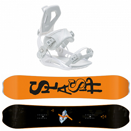 Комплит сноуборд HAPPY PLACE + крепления PRIVATE FT Комплит сноуборд HAPPY PLACE + крепления PRIVATE FT